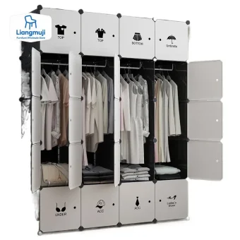 Jewelry Storage Closet Organizer Bedroom Cupboard Cabinet Wardrobe Shelf Portable Jewelry Space Saving Armario Home Furniture