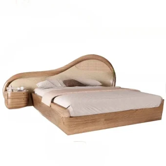 Bed medieval bed solid wood,wide large b ed medieval double bed large be d walnut