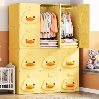 Kids Cube Closet Jewelry Fabric Placard Plastic Partitions Cupboard Walk In Wardrobe Cabinet Guarda Roupa Furniture For Room