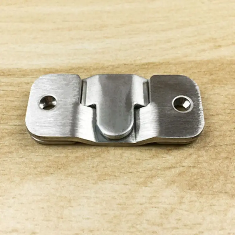 2Pcs/Set Stainless Steel Home Bed Connector Buckle Hanging Buckle Hing Furniture Frames, Gallery Picture Frame Hings Buckles