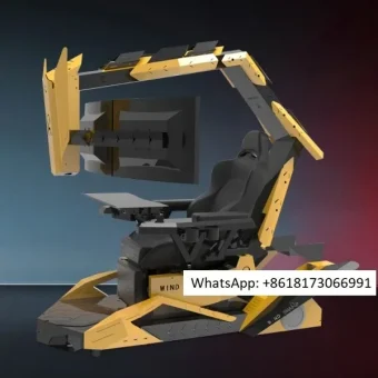 Fengrui Intelligent Esports Cockpit Integrated Computer Desk and Chair Ergonomic Home Office Cockpit Game Cabin Chair