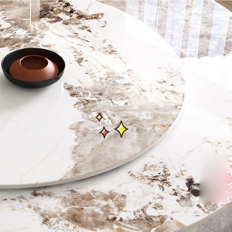 Design Tables Dining Table Set Living Room Armchair Modern Dining Room Sets Mobile And 4 Chairs Table A Manger Home Furniture