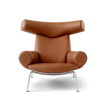 High quality modern leisure chair leather accent chair with stool luxury chair living room sofa